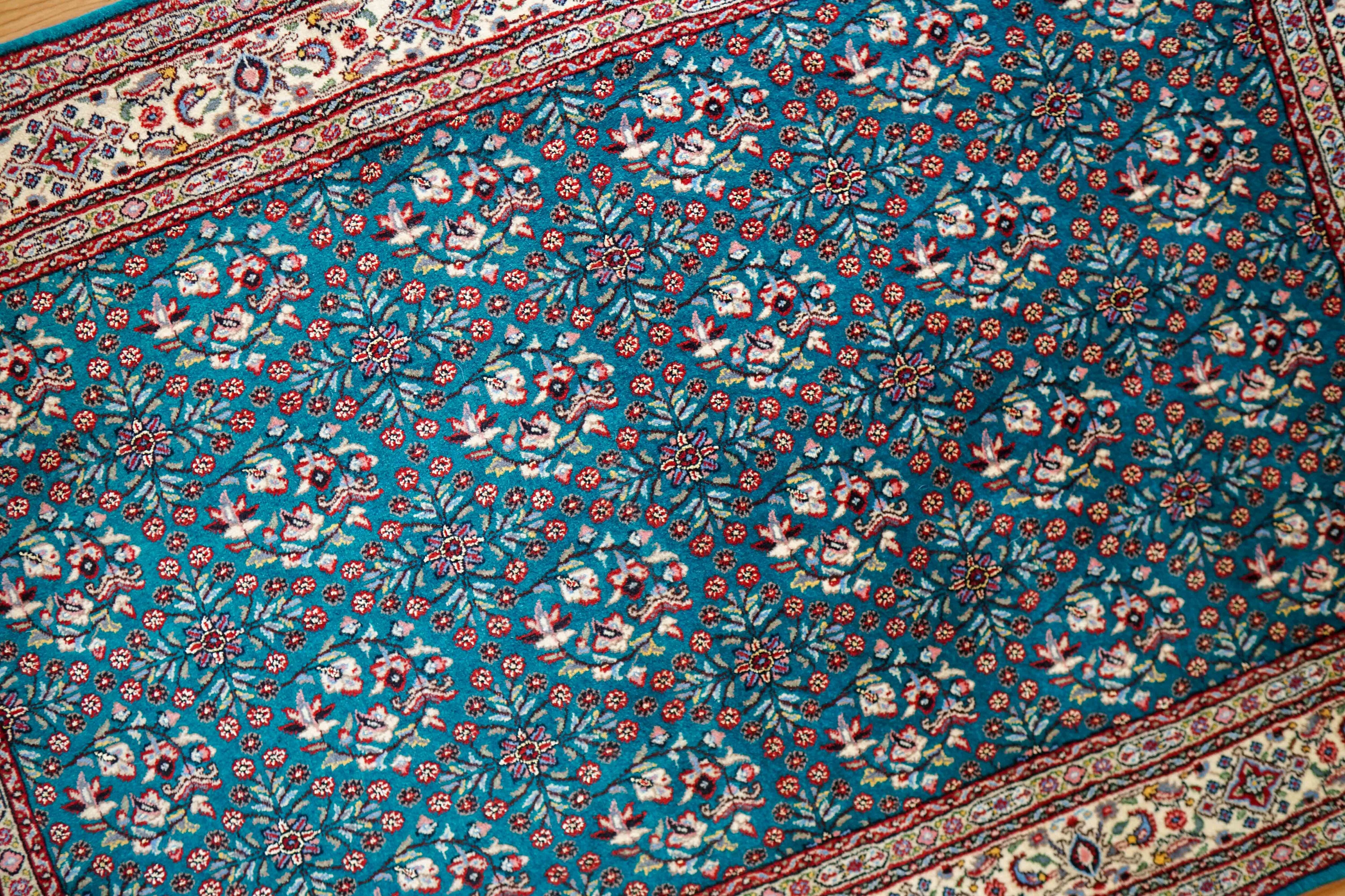 154×97cm ペルシャ 手織り絨毯 ムード産 | Decorworks