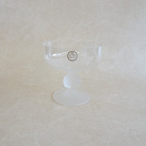 シェルデザインのデザートグラス（未使用）