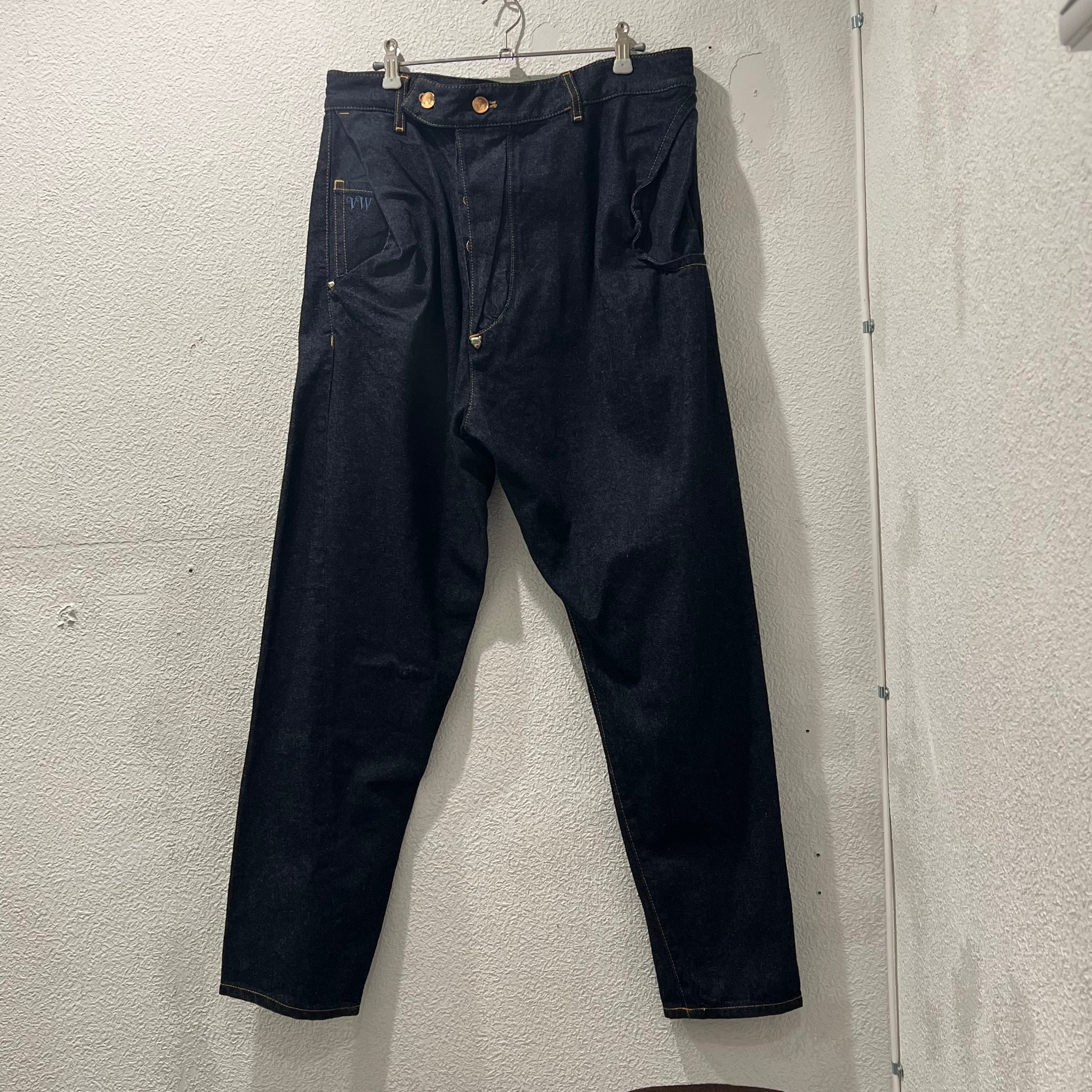 Vivienne Westwood ビビアンウエストウッド デニムサルエルパンツ SIZE