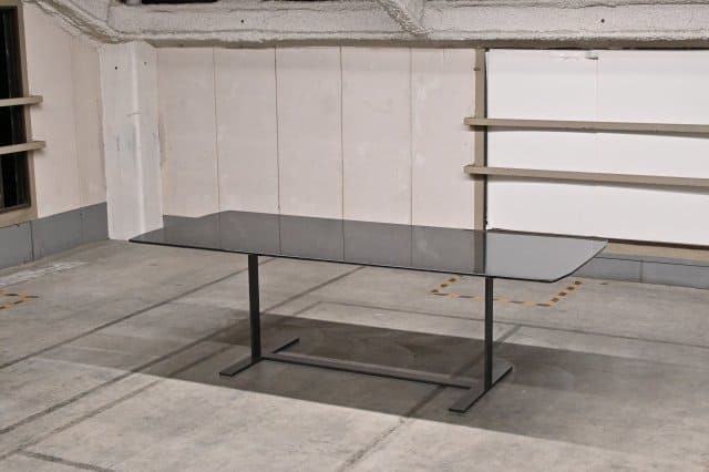 B&B Italia 「Eileen」80万 ダイニングテーブル デザイナーズ アントニオ・チッテリオ コンテンポラリーモダン イタリア製【中古家具/中古インテリア/USED家具ユーズド家具/リサイクル】