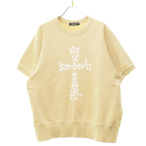 UNDERCOVER / アンダーカバー 96SS 90s archive UC-6S-T-01 ドクロ期 スカル ドクロ クロス半袖スウェット