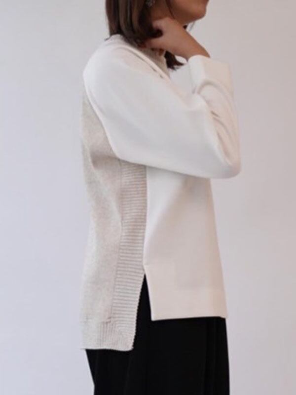 33℃　bc601703　ラメニットリブ スパンコールロゴポンチpo