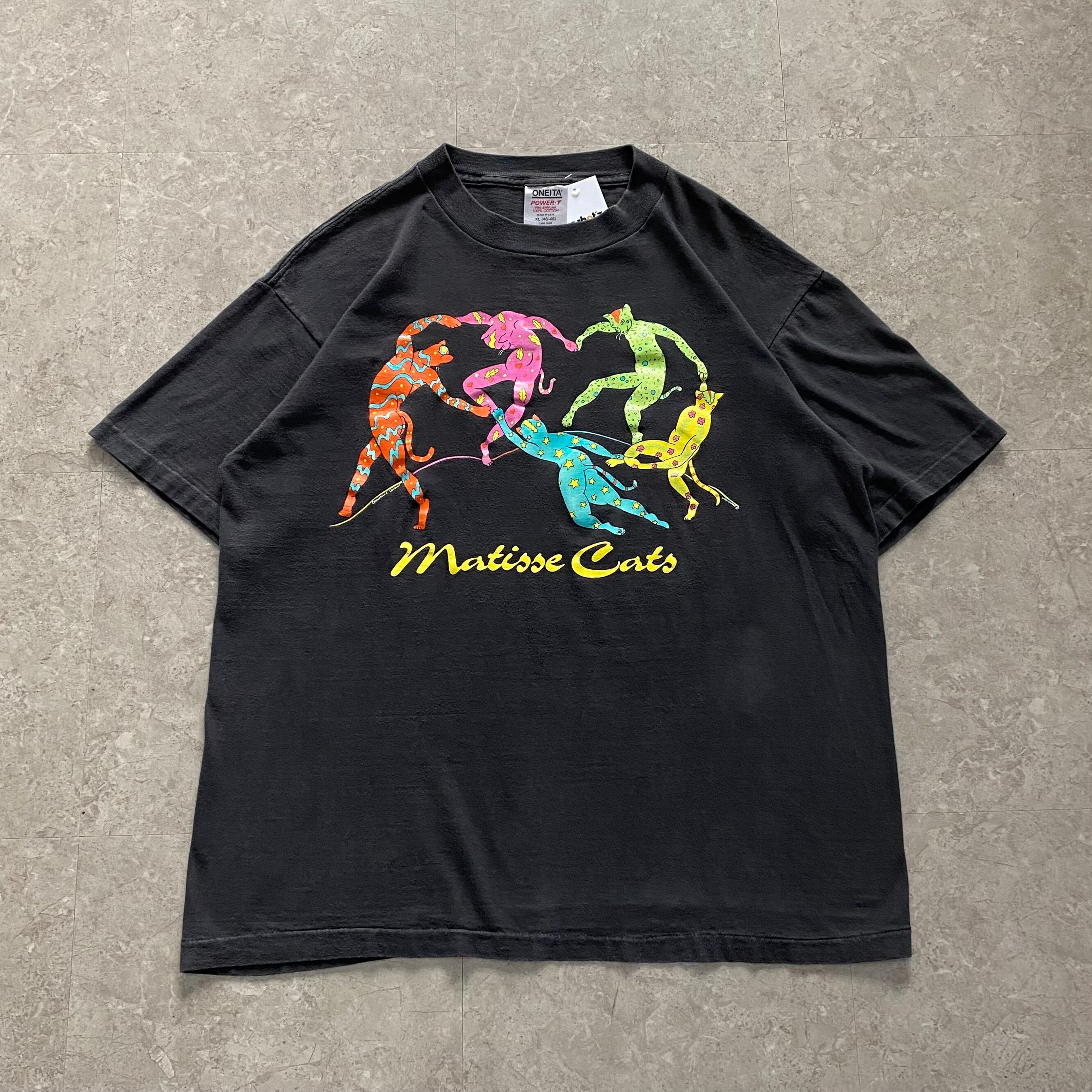 90s "Mattise cat" T-shirt【仙台店】