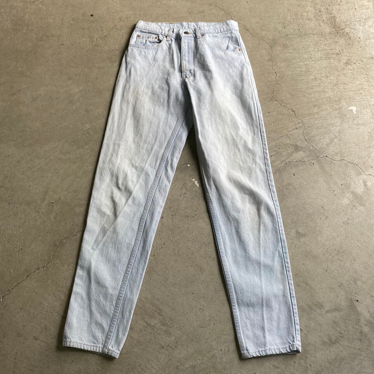 90年代 リーバイス Levi's 550 テーパードジーンズ デニムパンツ USA製 レディースL(w28) ヴィンテージ /eaa271346