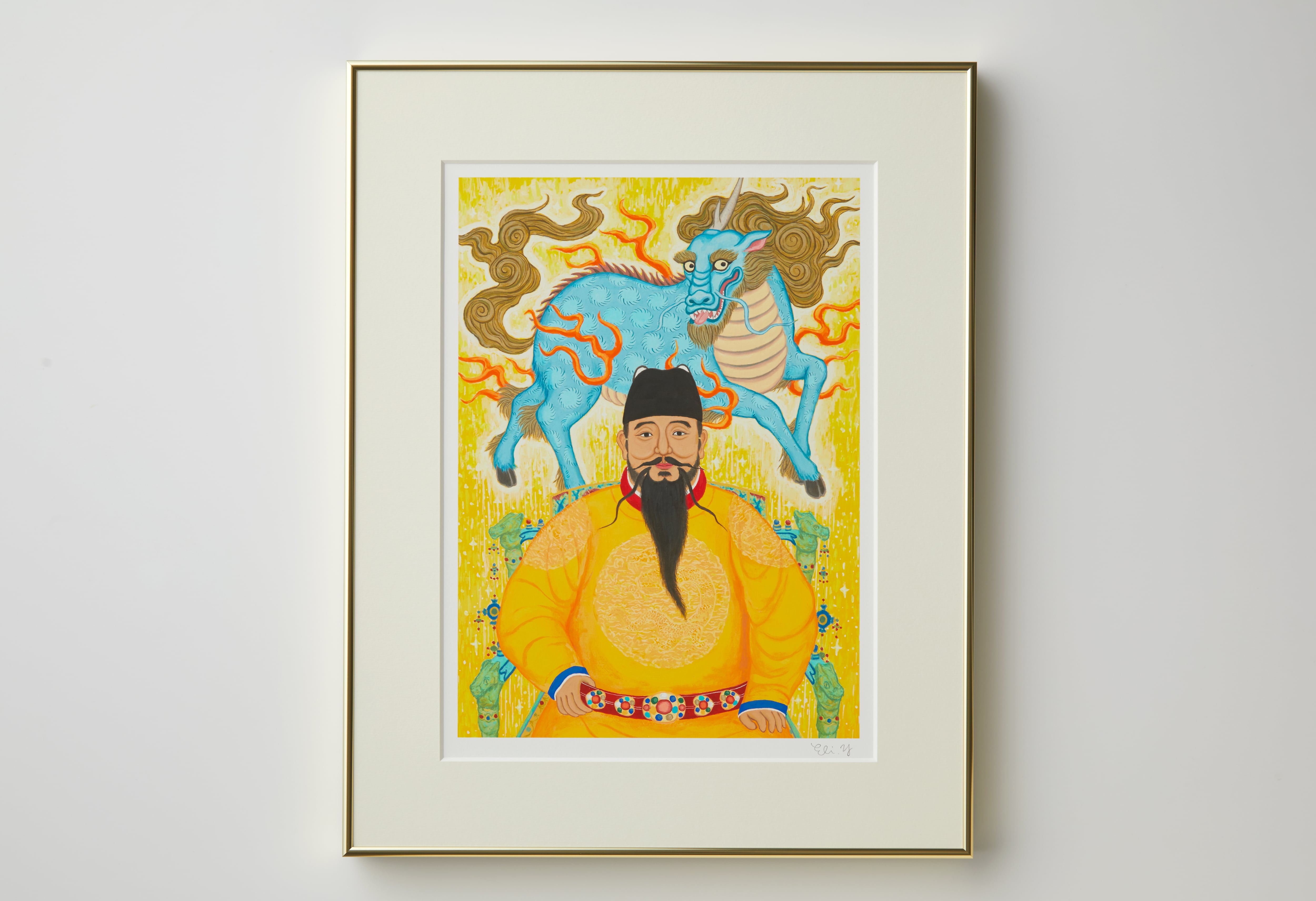 NINE of CUPS（カップの9）』 ジクレー版画 | 山下えり ELI YAMASHITA