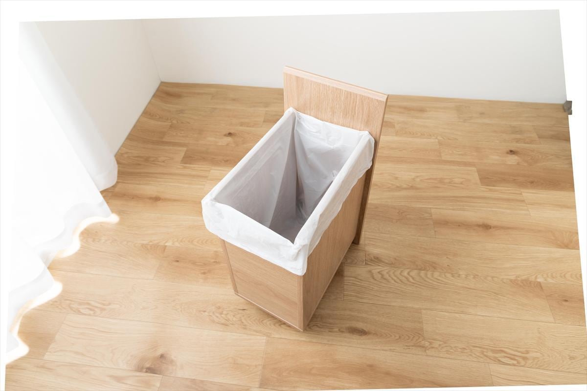 全3色】ゴミ箱に見えない！お部屋に馴染む3連ゴミ箱付きキッチン
