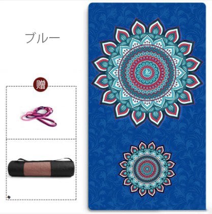 新品未使用　【ミッドナイトブルー】LAVA ヨガマット　➕マットケース（中古品） 新品未使用 【ミッドナイトブルー】LAVA ヨガマット ➕マット