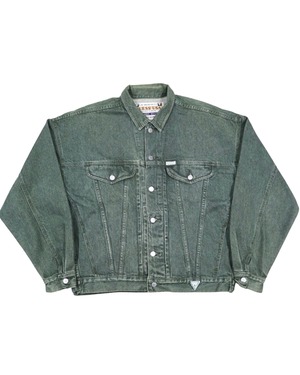 80s GUESS denim tracker jacket XL