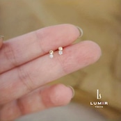 【数量限定アイテム】ミニマルシャインスタッドピアス
