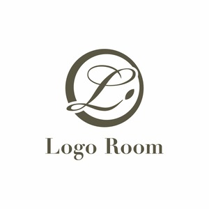 No538 ナチュラルなLのロゴ【アルファベット、L、シンプル、ナチュラル、美容、サロン、エステ、ネイル、ショップ、販売、商品】