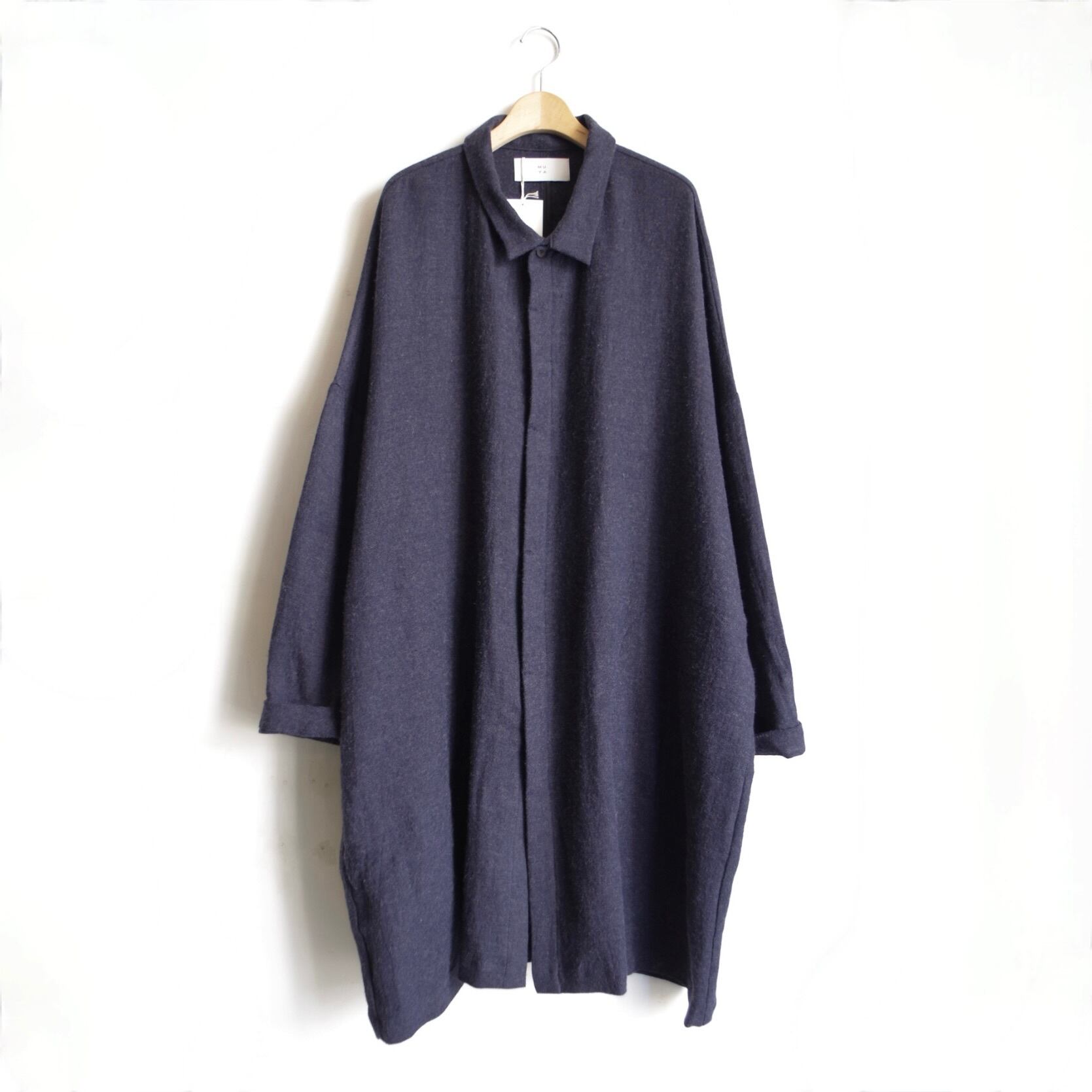 MUYA Soutien collar wide coat | 1F Store