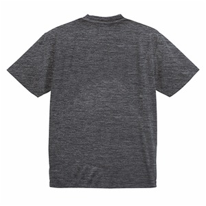 【SHOEHURRY! 】CIRCLE LOGO DRY TEE（HEATHER GRAY/WHITE）｜ドライTシャツ（ヘザーグレー/ホワイト）