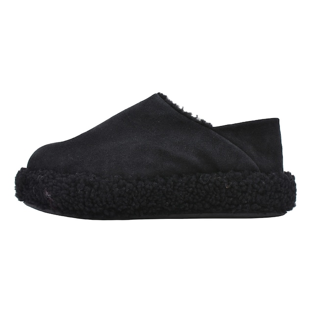 【NATASHA ZINKO】SHEARLING MONSTER SLIDE(BLACK)