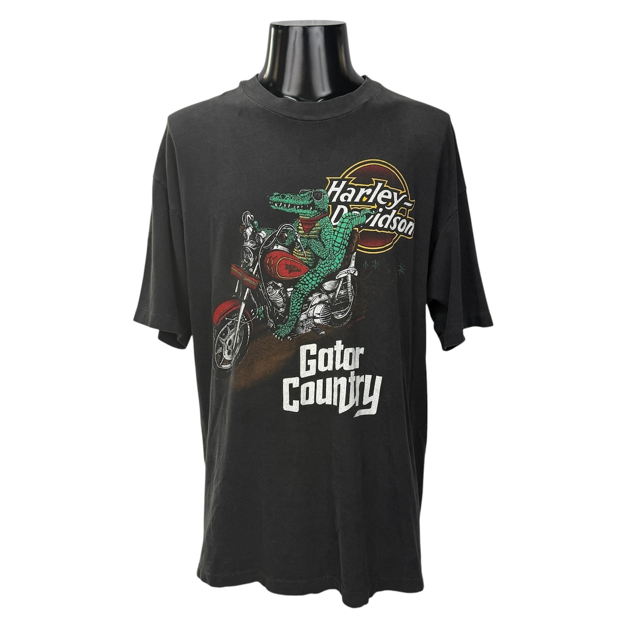 【HARLEY-DAVIDSON】ハーレー ダビッドソン "GATOR COUNTRY" 90's Vintage Tシャツ
