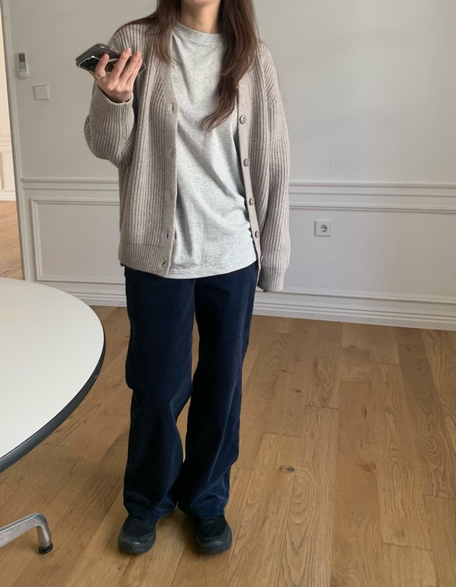 (予約) fl lanel / City corduroy pants 2color