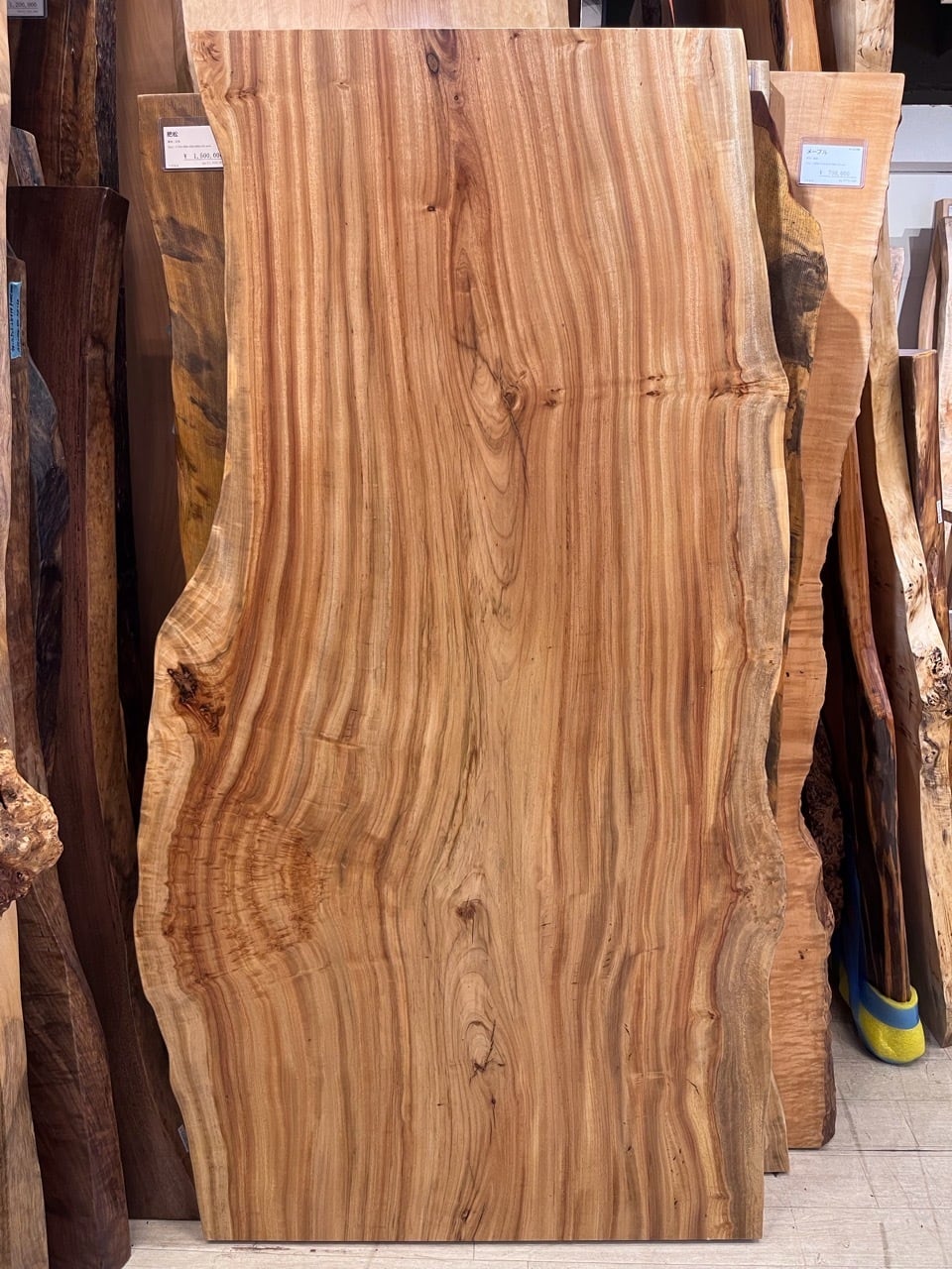 楠（クス）_1850×640-880-860×80_青山店_テーブル天板/一枚板 232052