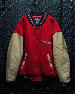 【ÆIEM】“NFL” vintage TAMPA BAY BUCCANEERS wool leather stadium jacket