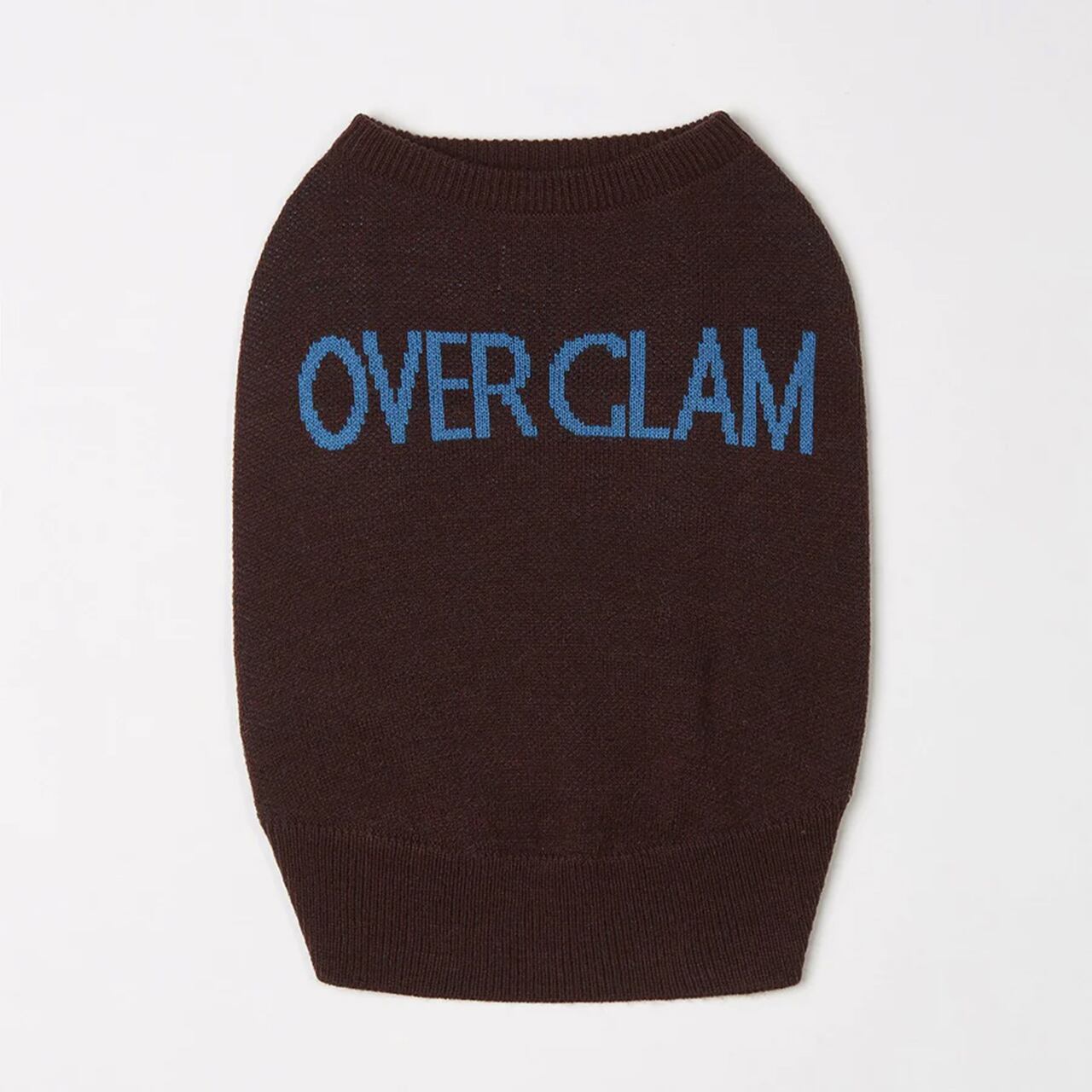 OVERGLAM LOGO JUMPER(Brown) / OVER GLAM