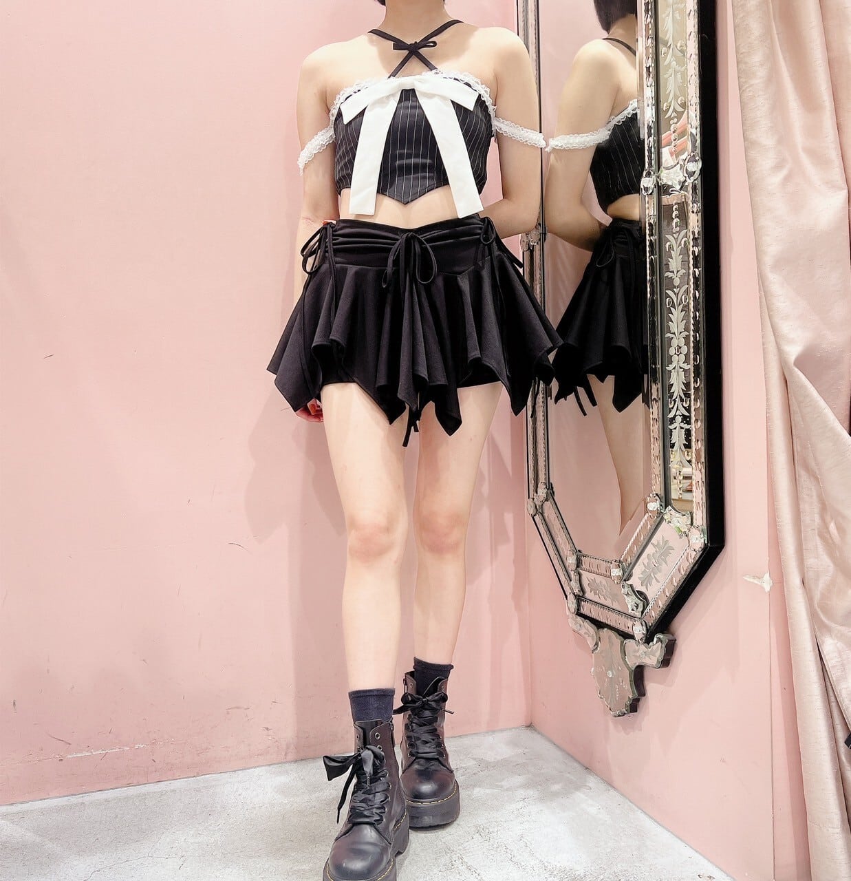 F/W ランダムフレアミニスカート | lilLilly official webstore 