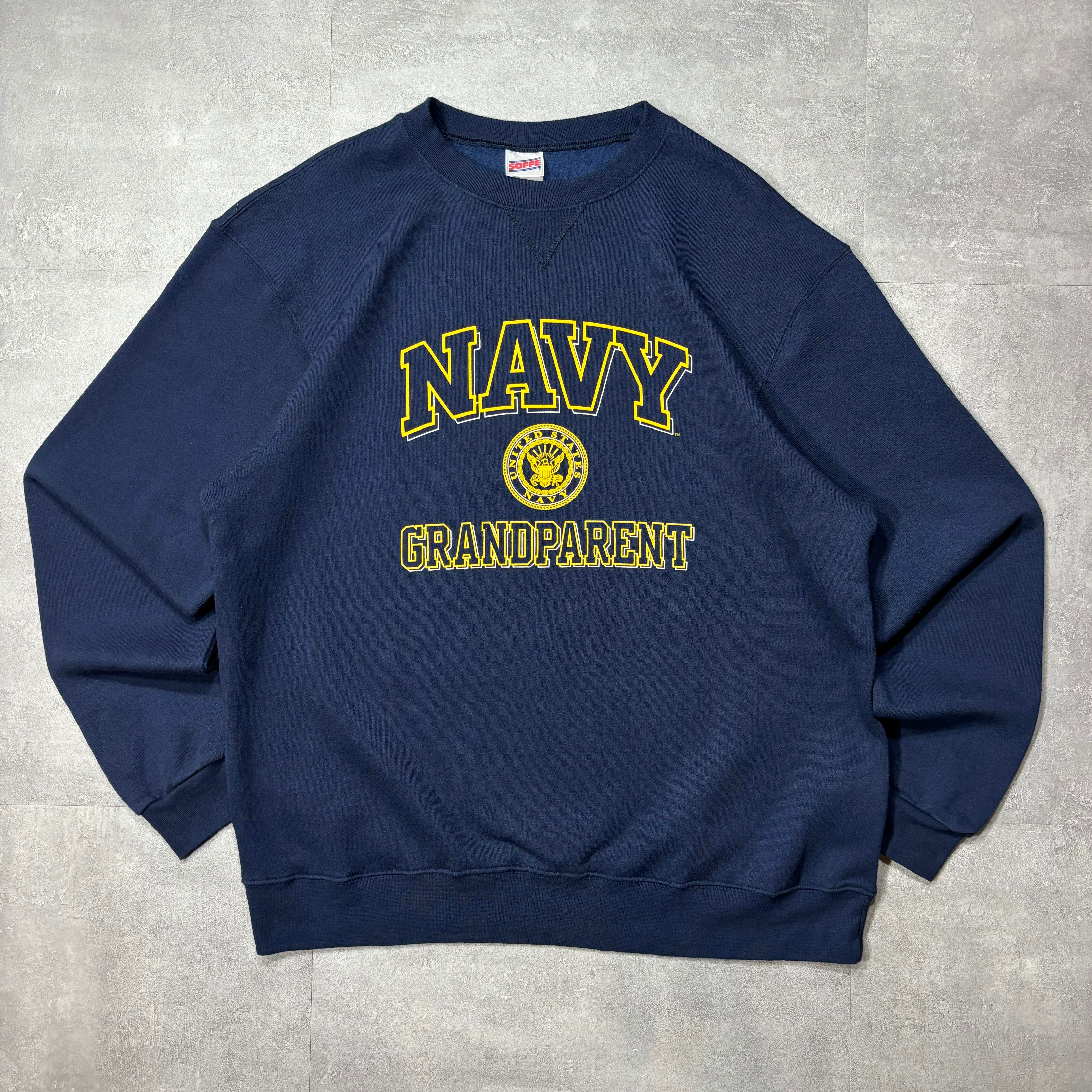 《XL》 SOFFE ソフィー UNITED STATES NAVY アメリカ海軍 スウェット 90年代〜 no.4002