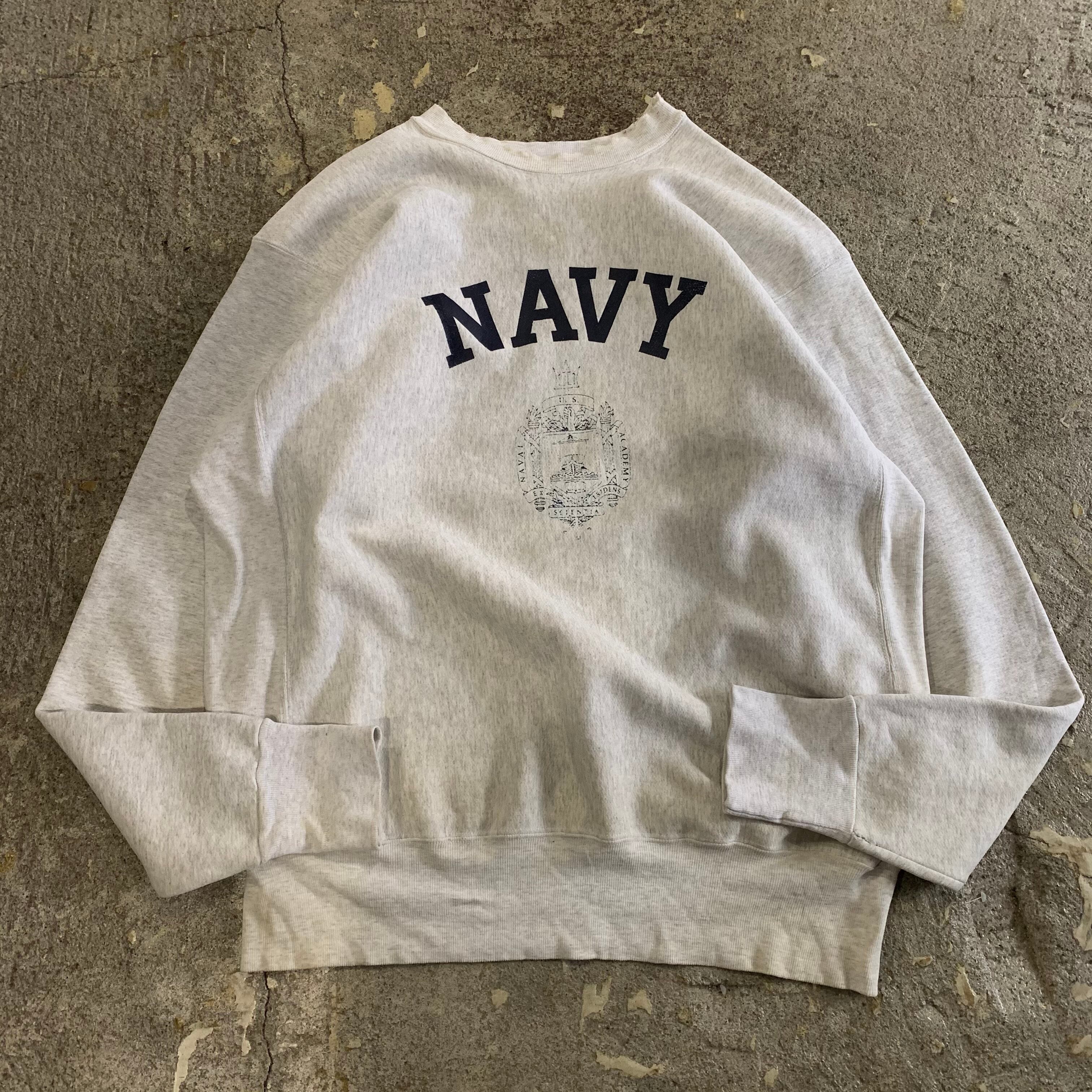 old US NAVY reverse weave type sweat | What