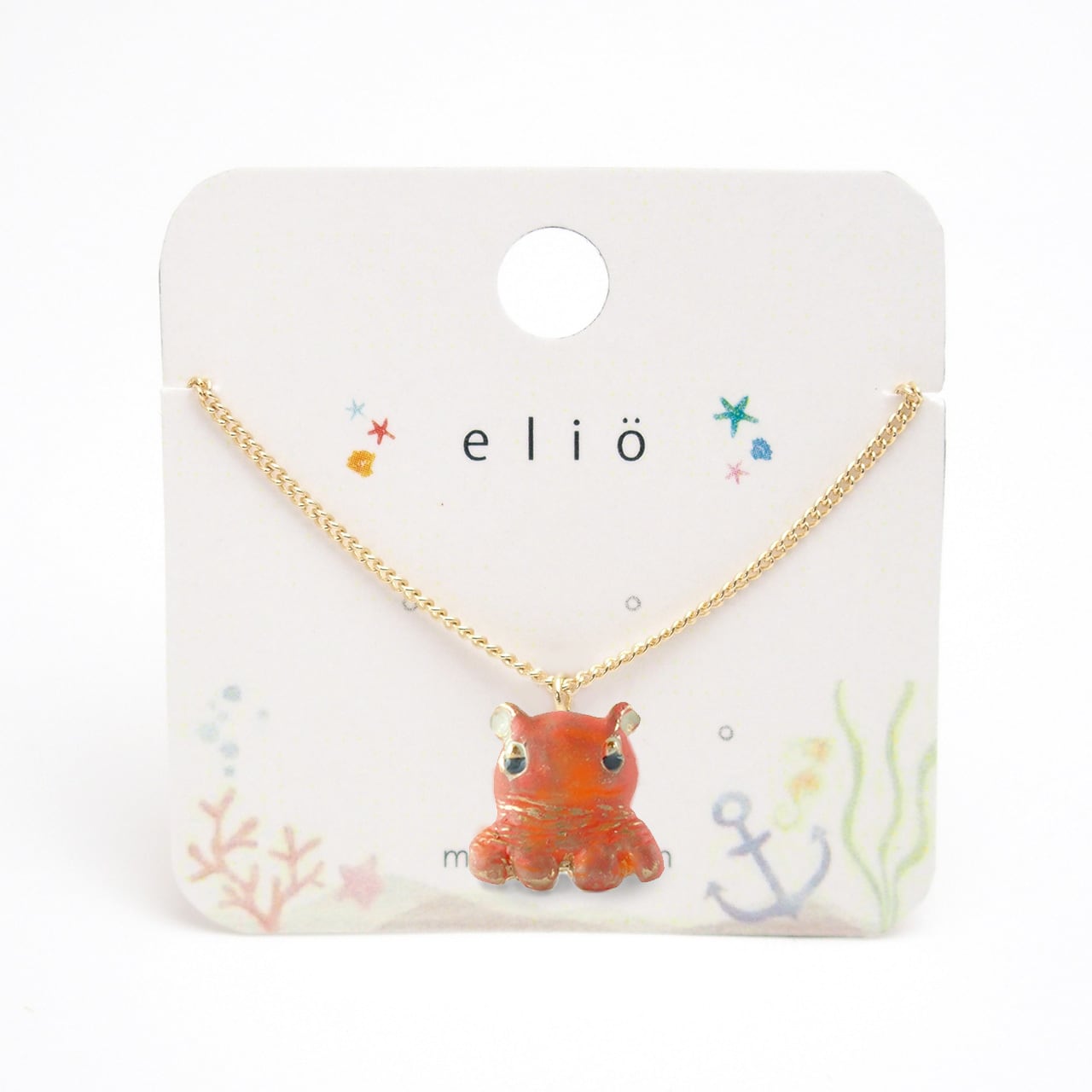 メンダコ/エイ/カニのネックレス | elio