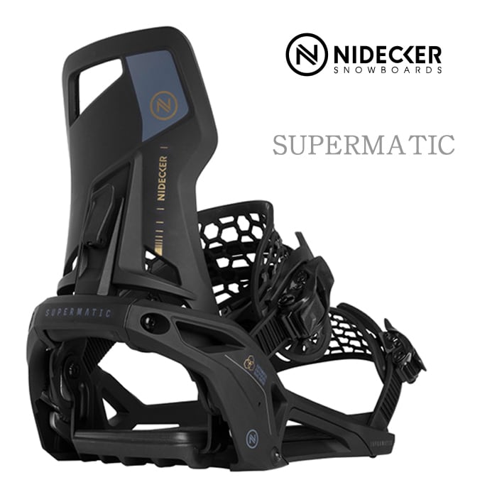 NIDECKER 『 SUPERMATIC 』 24-25 ナイデッカー バインディング  