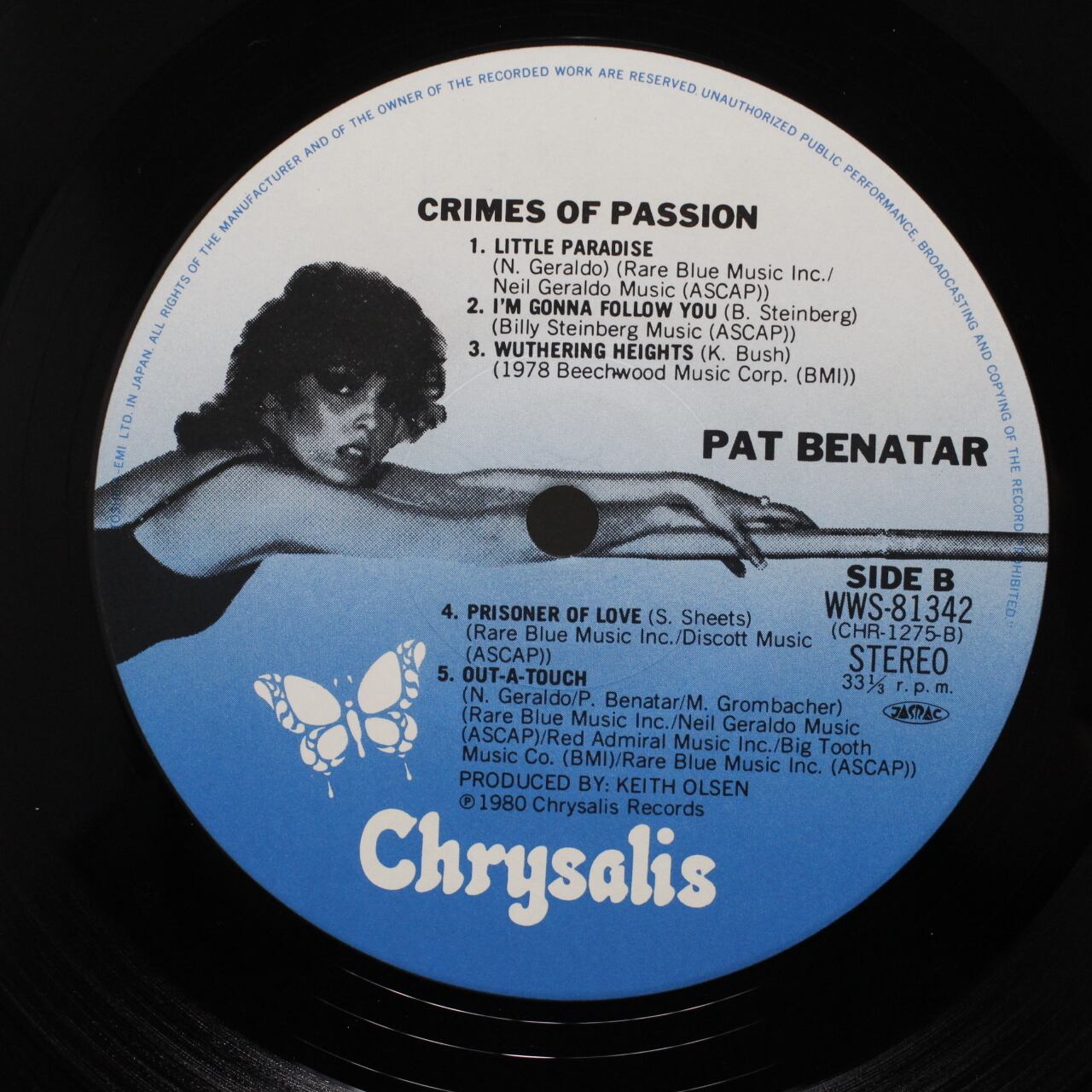 Pat Benatar / Crimes Of Passion [WWS-81342] - 画像4