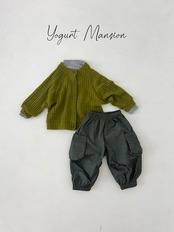 【取寄/韓国直送】Yogurt Mansion クレヨンカーディガン｜秋服｜韓国子供服｜26/AT