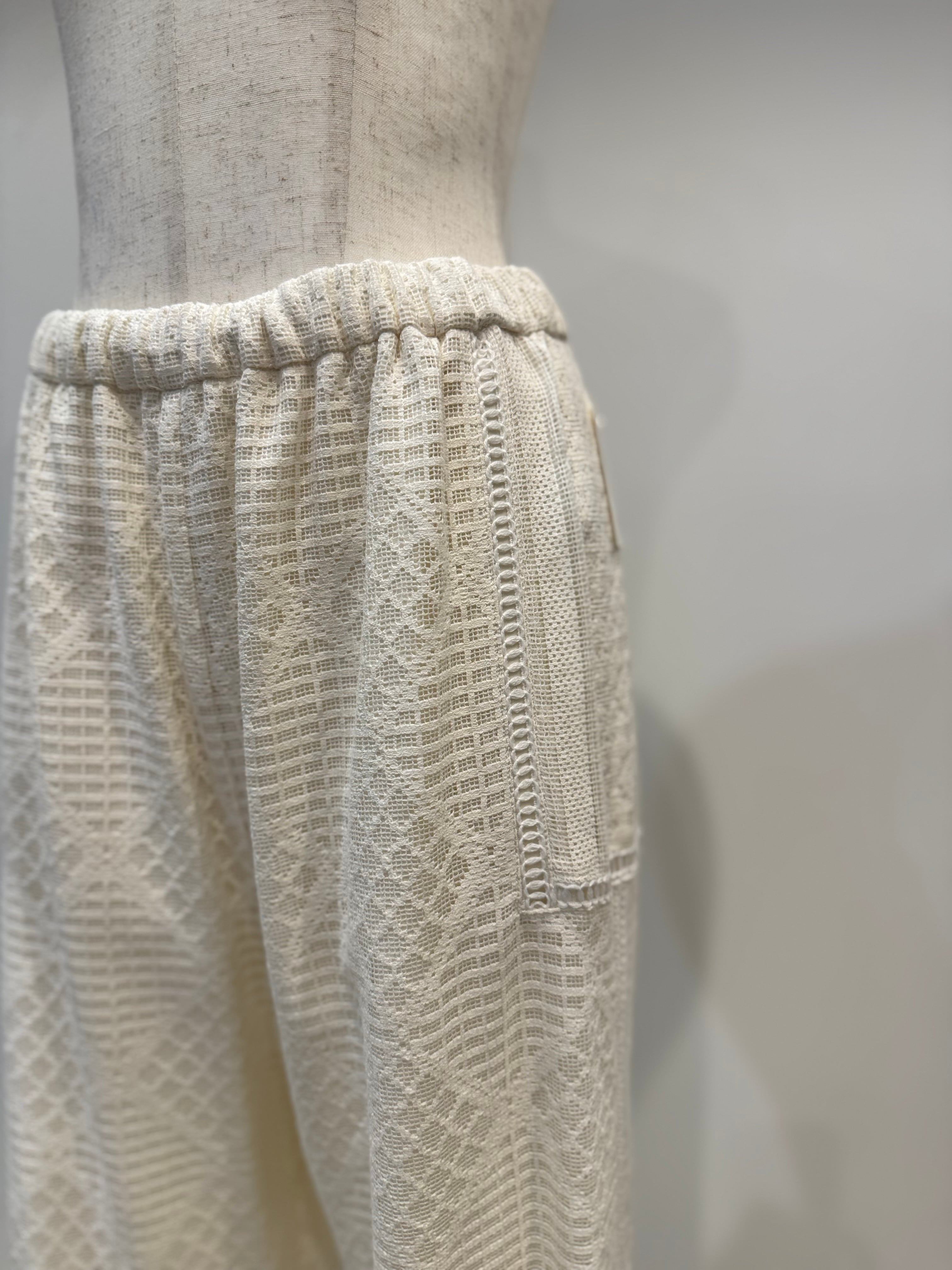 【CHIGNON】パッチワークレースパンツ　3561-051BZ