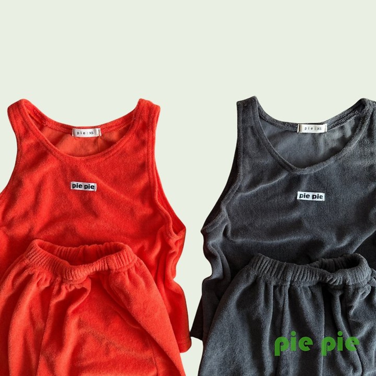[pie] Siwon School Sleeveless Set-up / [파이] 시원스쿨나시세트