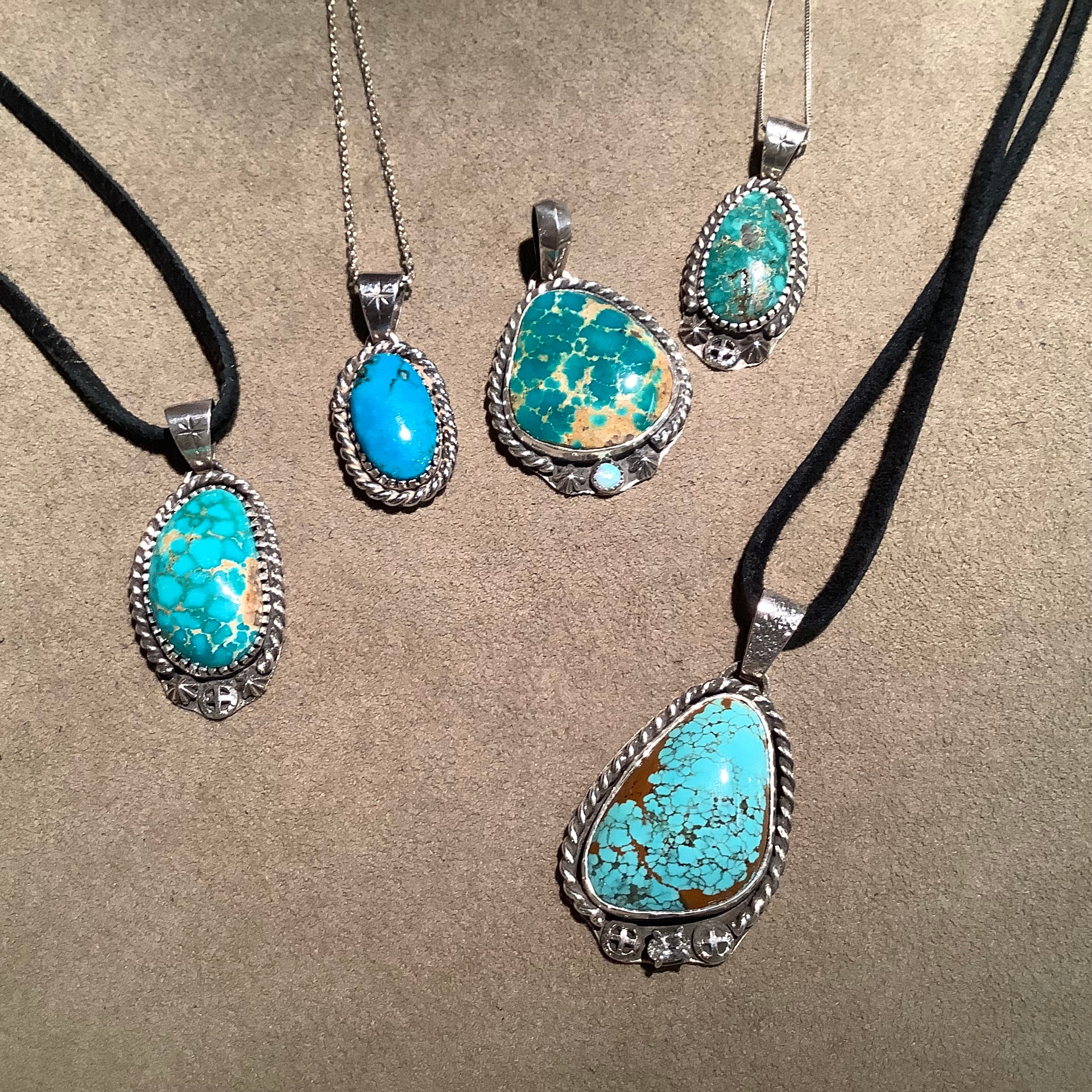 WHEELWORKS No.8 turquoise ナンバーエイト ターコイズ ペンダント