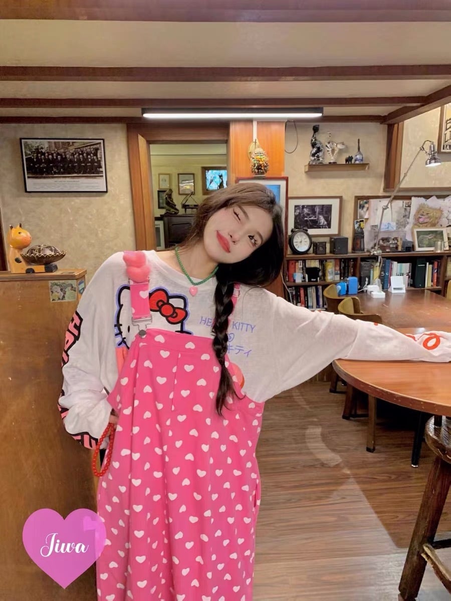 ワンピース 水玉 ドット ジャンパースカート ワンピース お嬢様