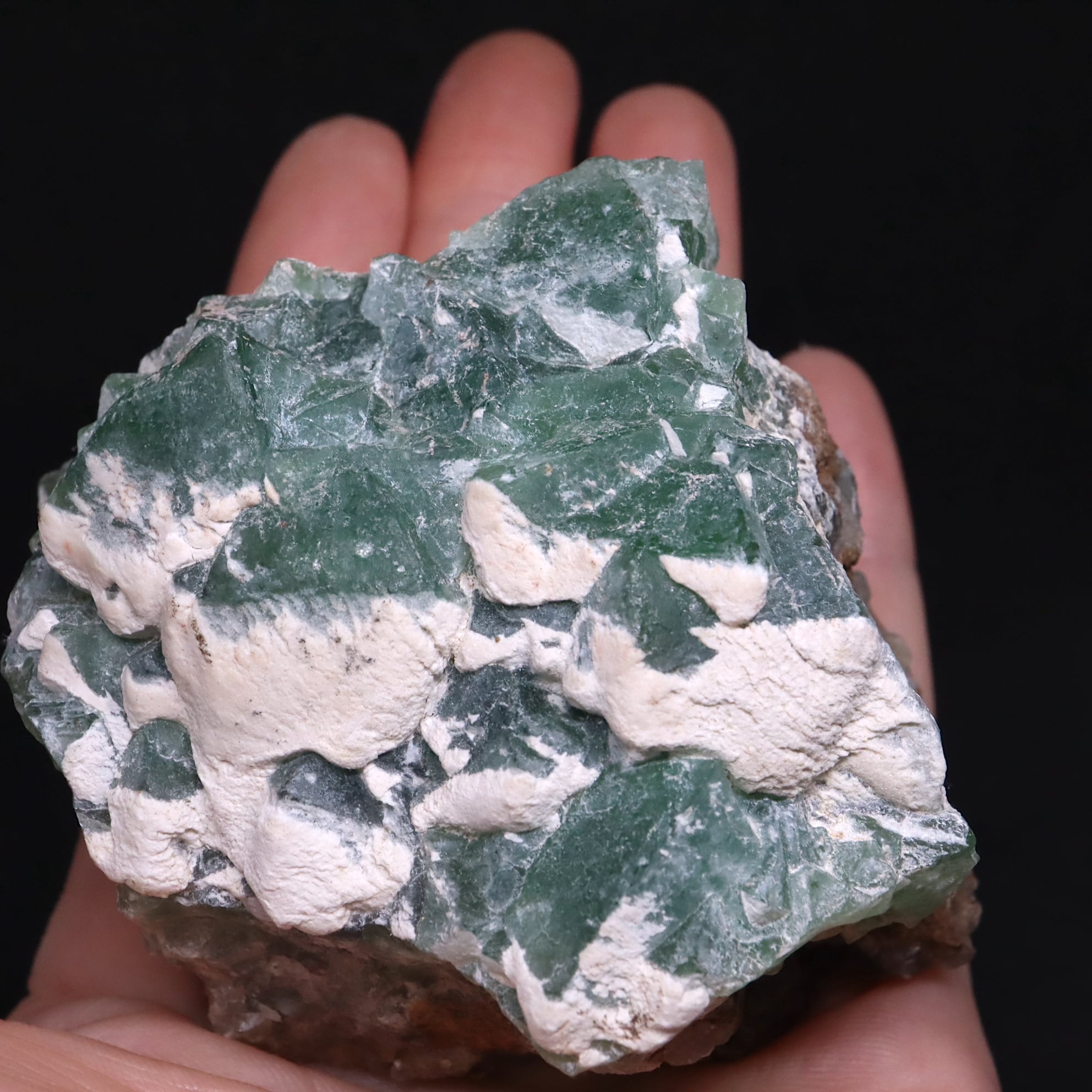 フローライト 蛍石 カリフォルニア産 原石 289,6g FL314 鉱物 天然石