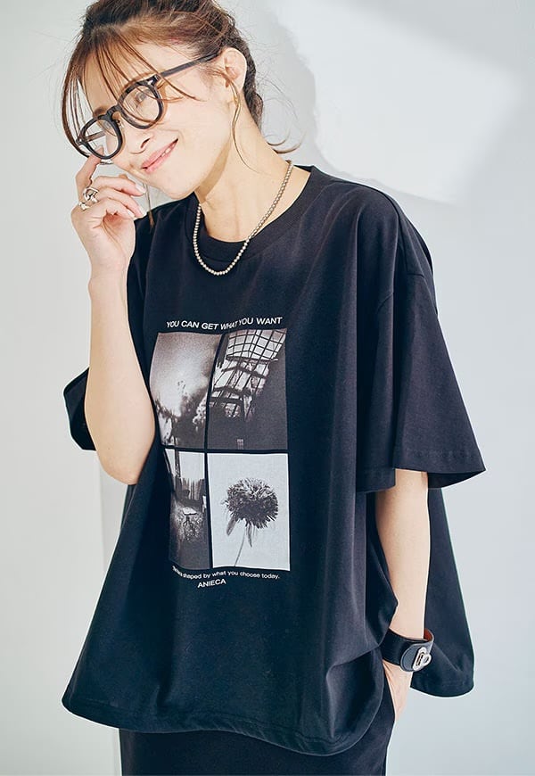 ANIECA 】Photo A Line Tee/フォトAラインTシャツ | valance 福井