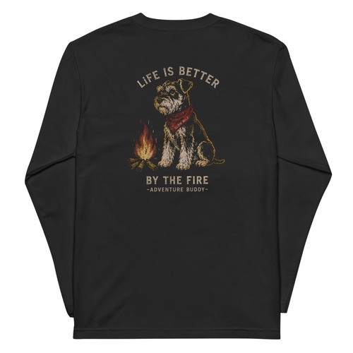 Fireside Buddy Long Sleeve Tee S0053