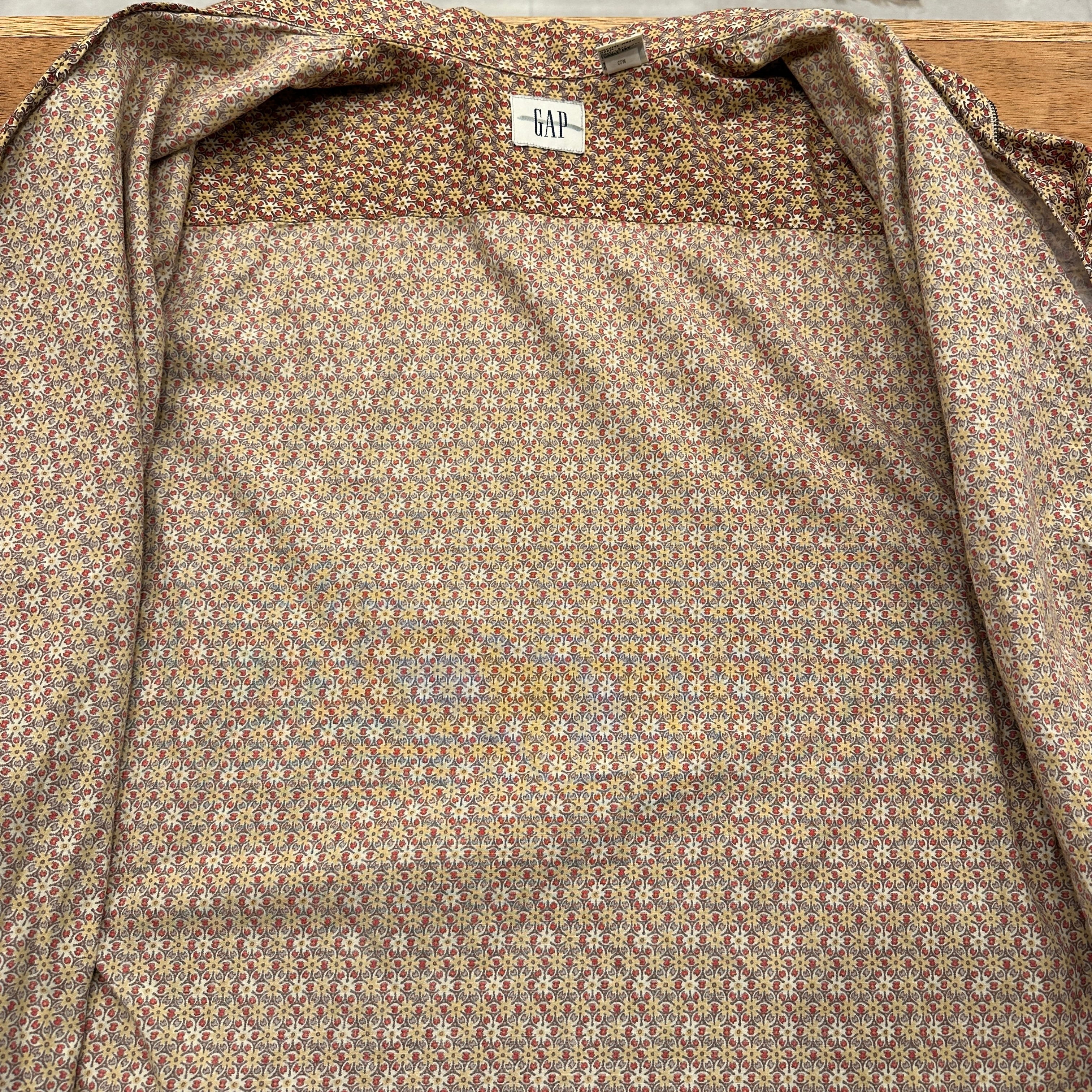 90s GAP FULL ZIP SHIRT XL | safarionline