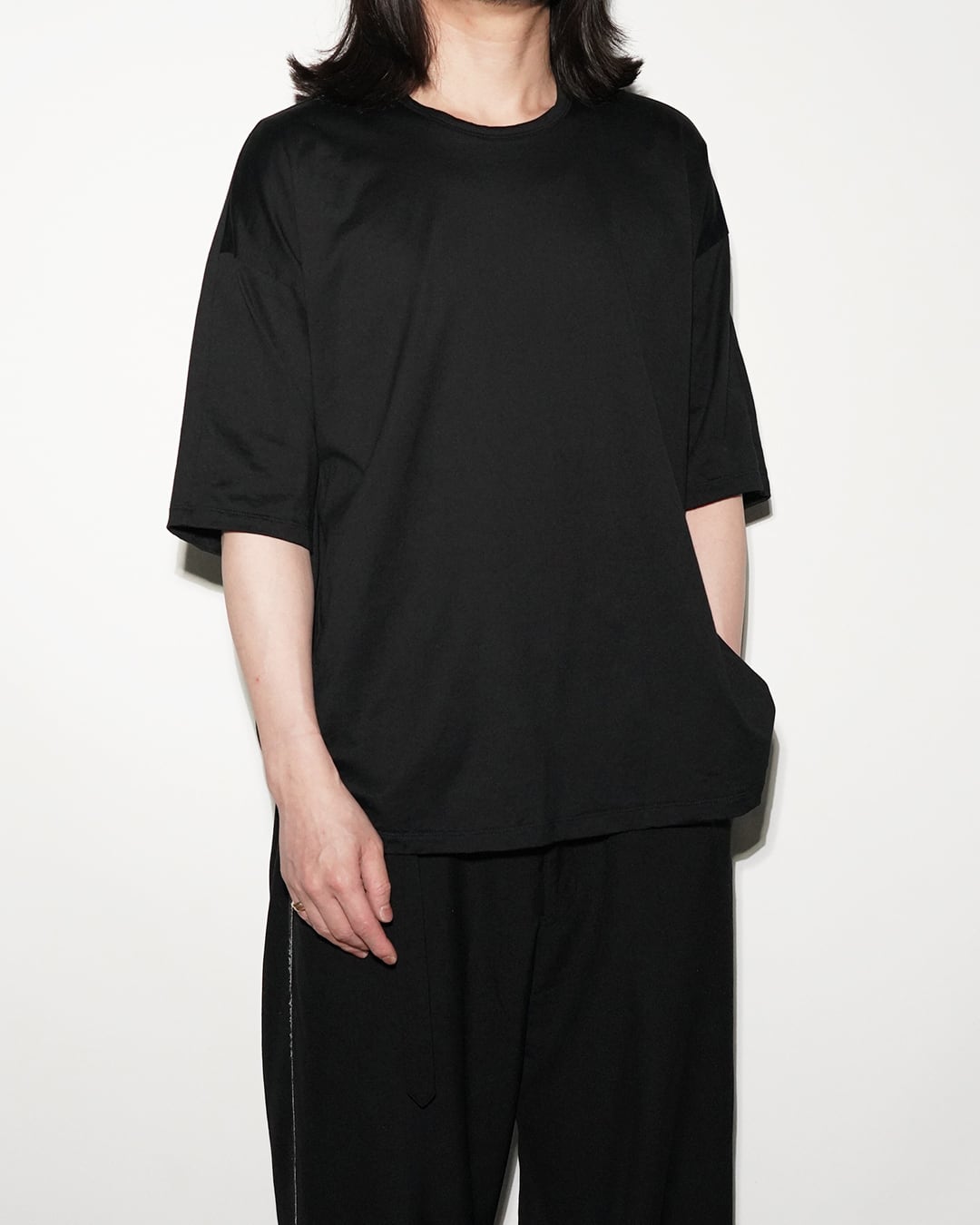 GIZA BIG-T 〈Black〉 | No,No,Yes ! Leather Tailor Tokyo