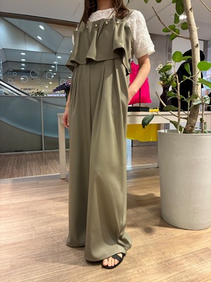 パールドレープサロペット［Color:ベージュ］通常価格￥14,850→特別価格￥12,100