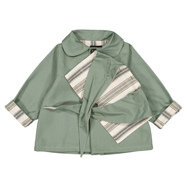 【MaisonMarelle】送料無料jacket VOLTAIRE- celadon green