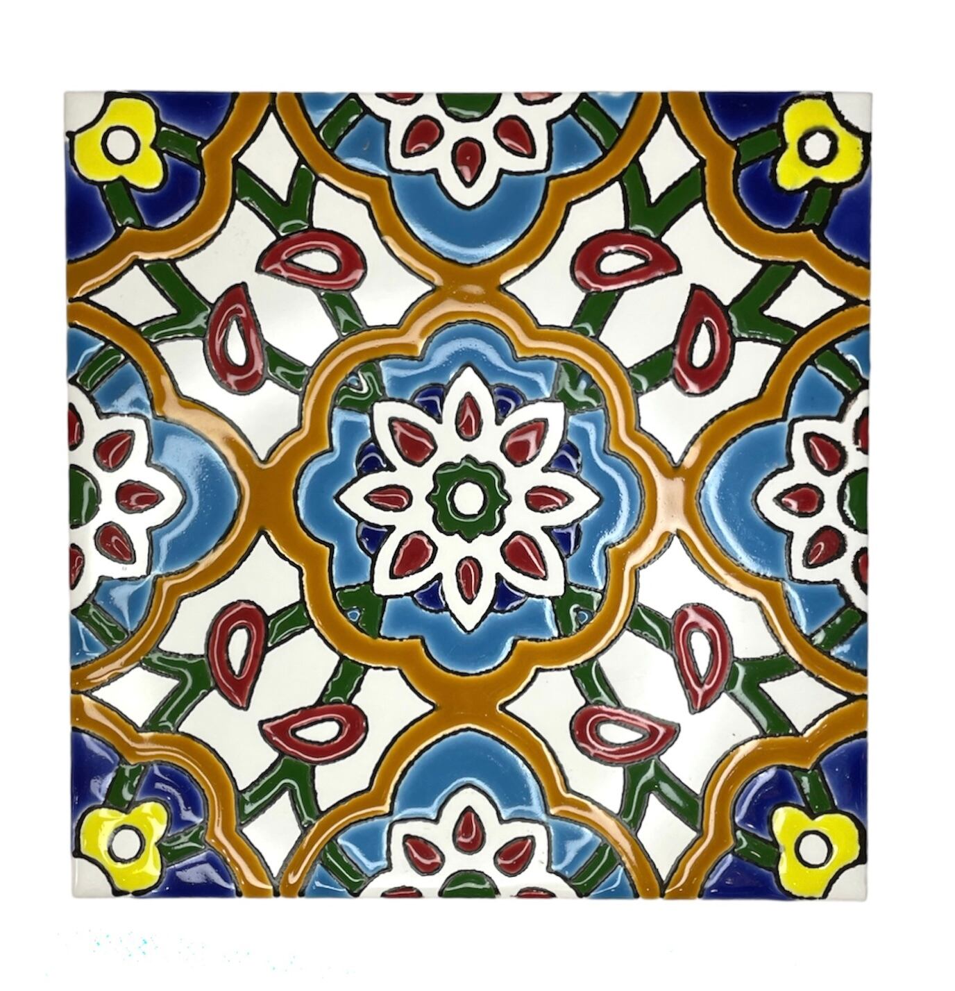 手描きペルシャタイル【20cm×20cm】 | zakurotokyo