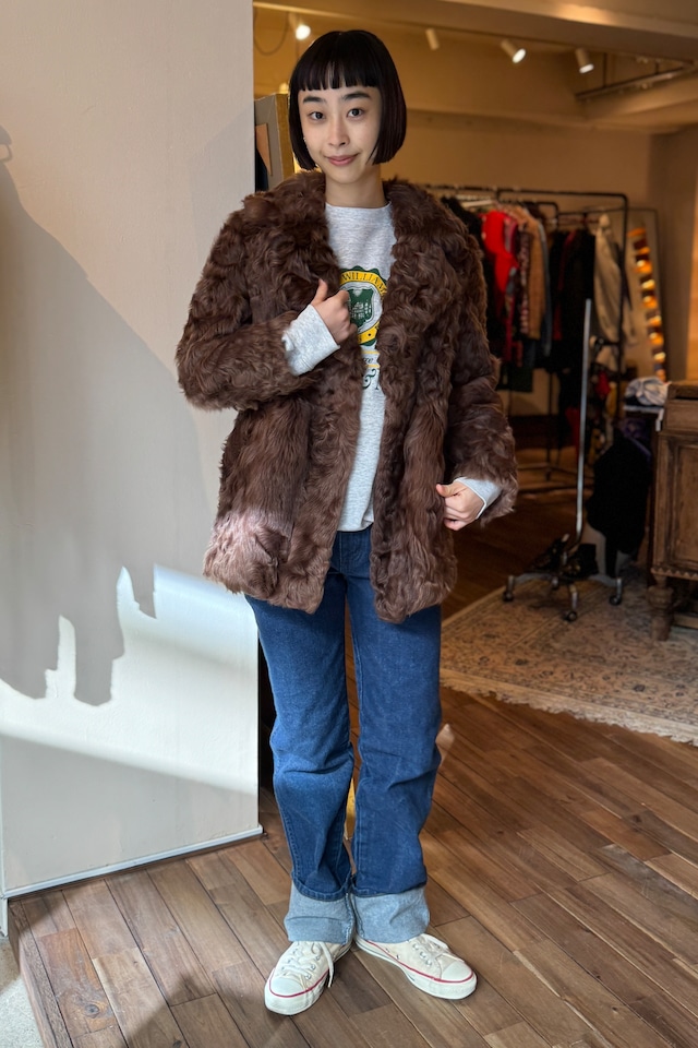 ラムファー ブラウンコート