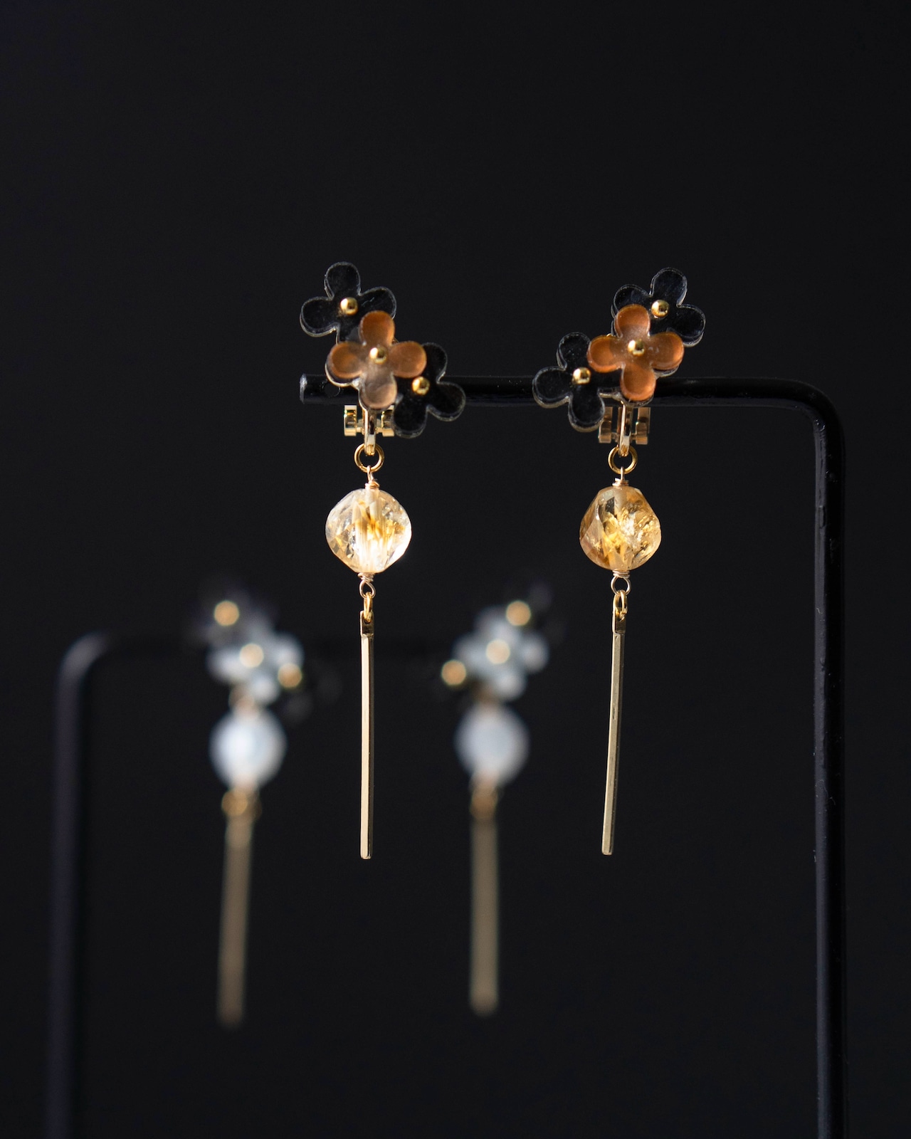 黄金色の雫(シトリン) necklace