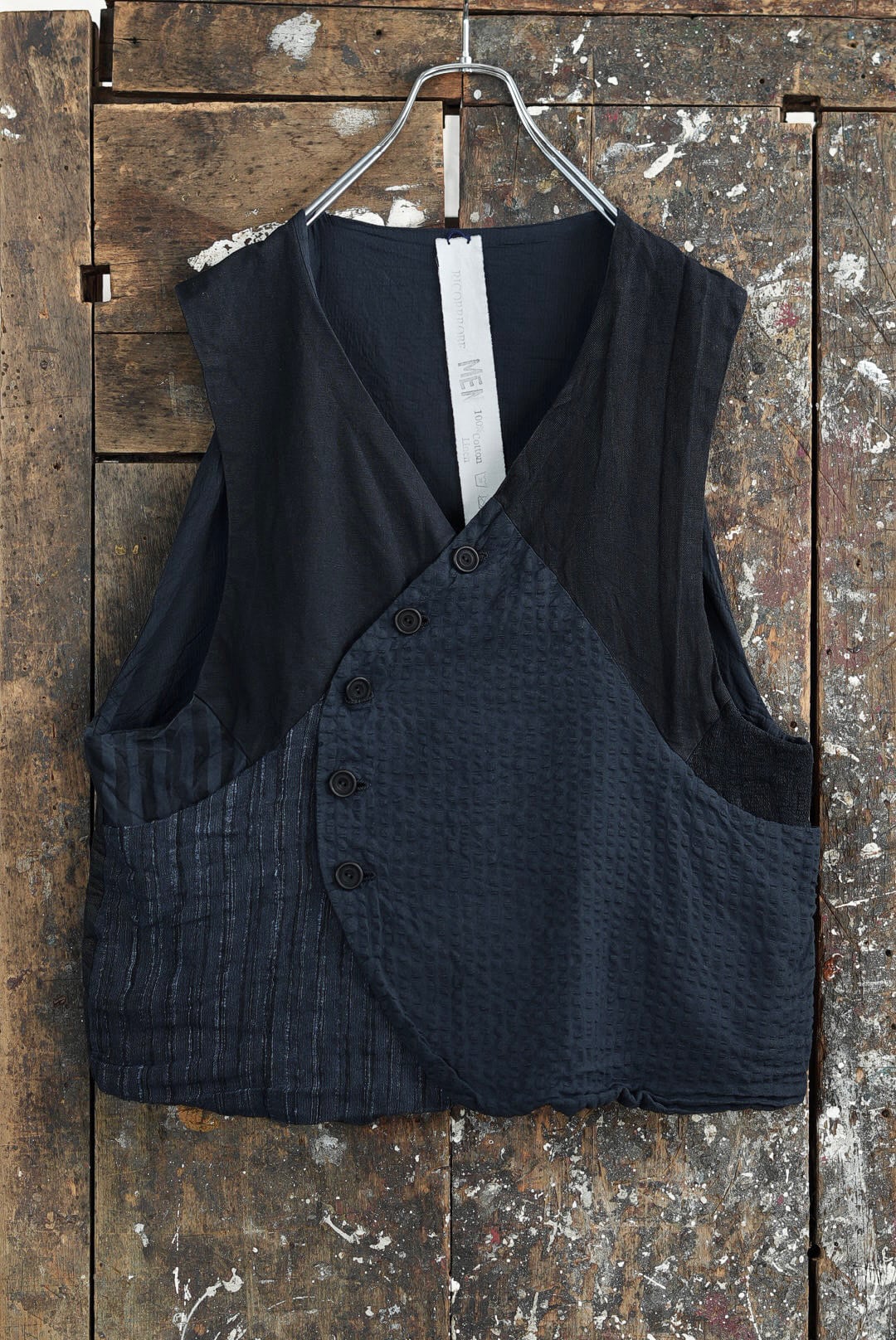 RICORRROBE - VEST W PATCKWORK