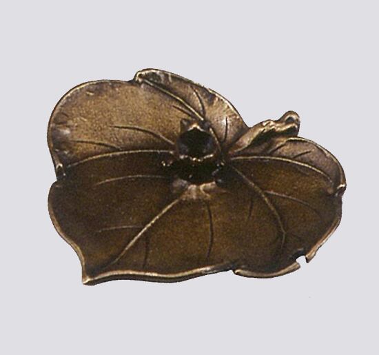 香立 ぶどうに蛙 (小) 和雲作