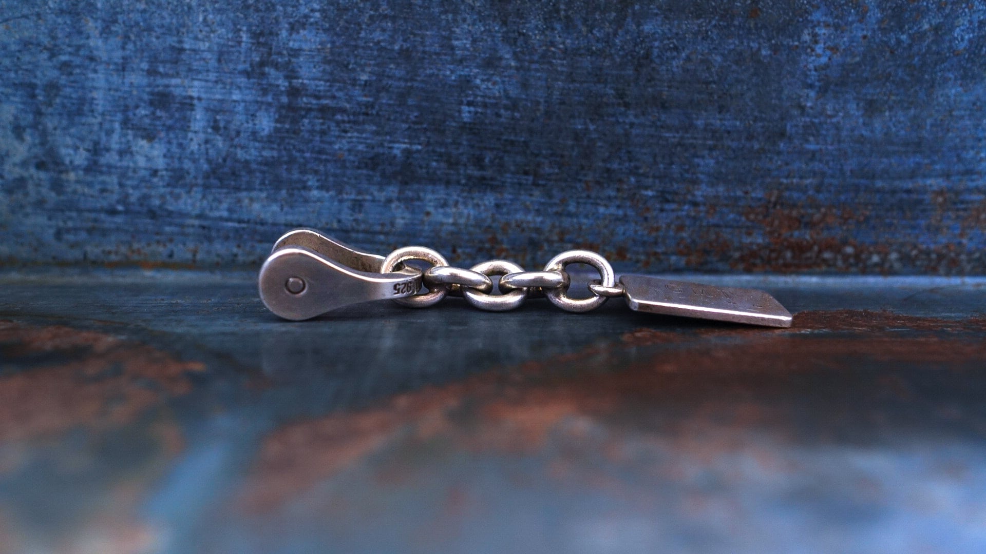 希少　ティファニー　シャックル　プレート　キーリング　シルバー　925 VINTAGE】TIFFANY&Co. ティファニー シャックル キーリング 《シルバー