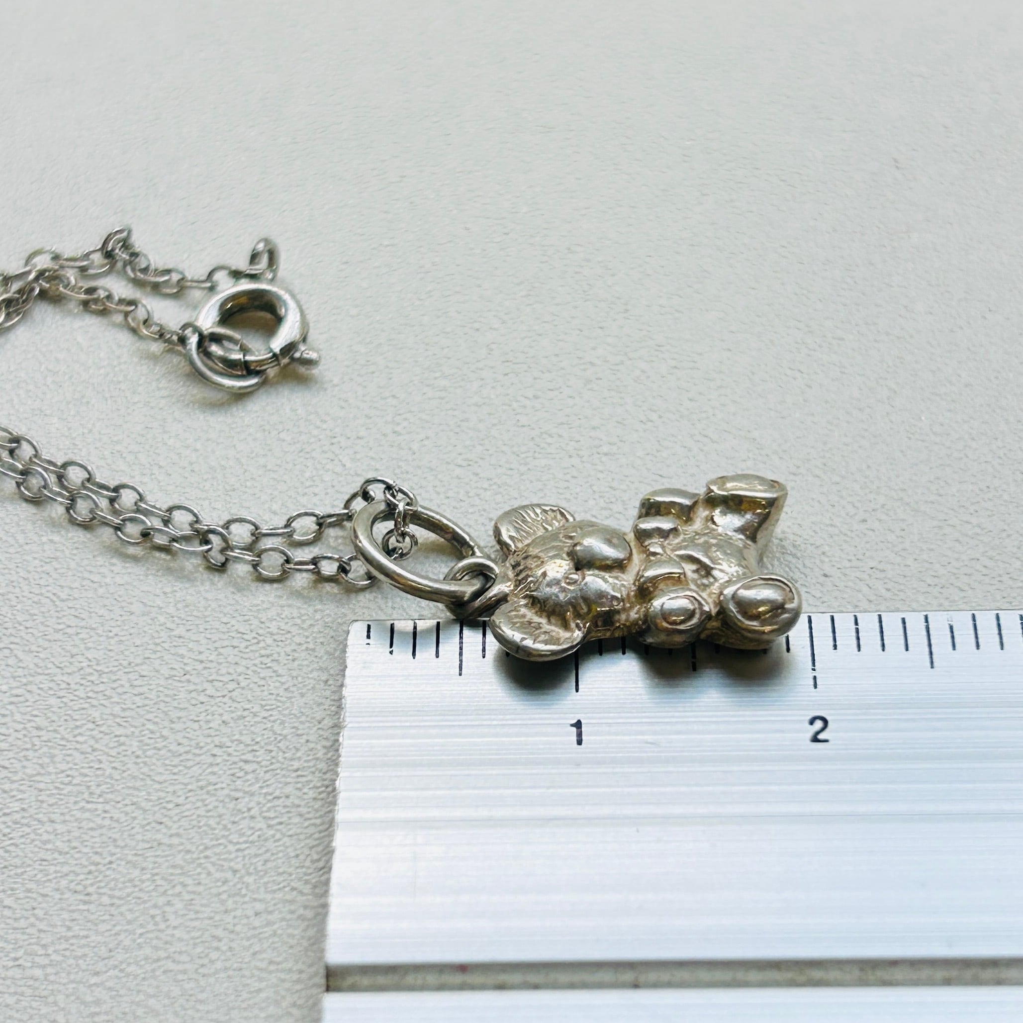 シルバー925 miniクマネックレス（39cm） | Milo Antiques & Vintage