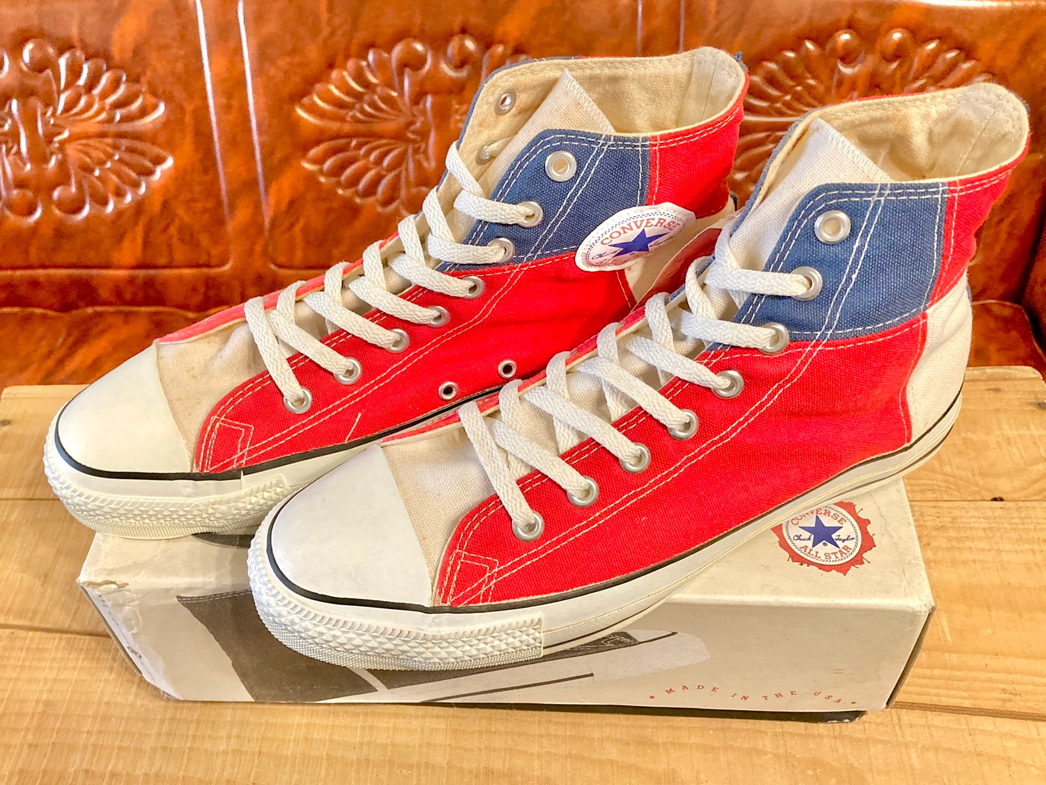 CONVERSE（コンバース） ALL STAR COLOR BLOCK（オールスター カラーブロック）10.5 29cm マルチ 90s USA  216 | freestars