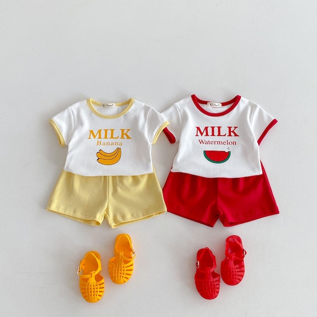 【BABY&KID】MILKフルーツセットアップ