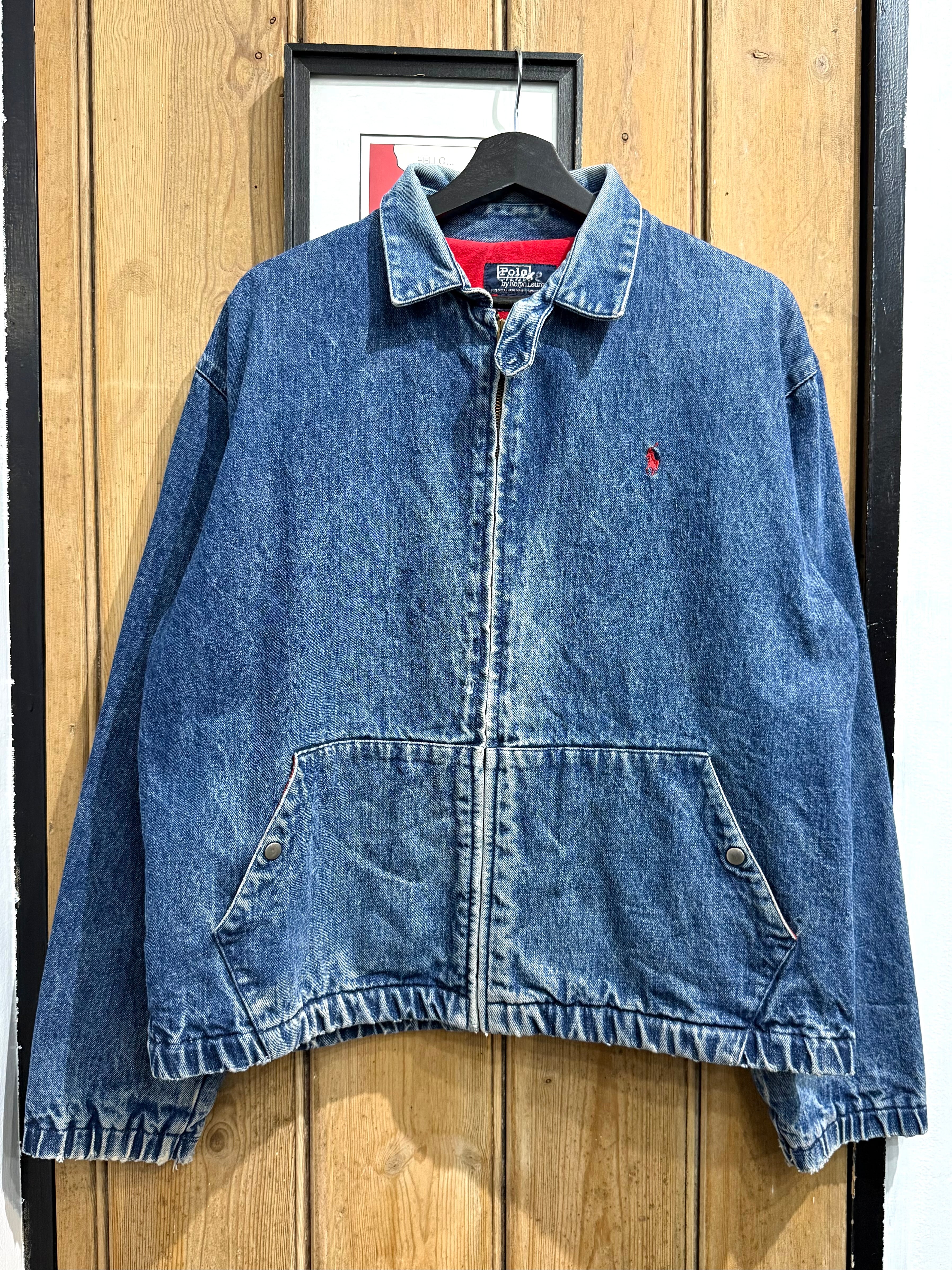 80s Polo by Ralph Lauren Denim Swing Top Made in USA / ポロ